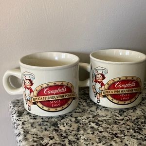 Set of 2 Campbells Soup Mugs